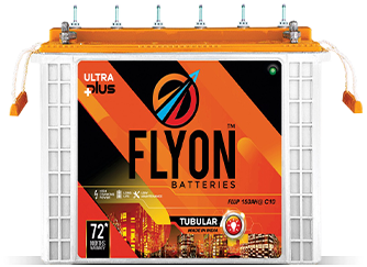 orange tubular battery